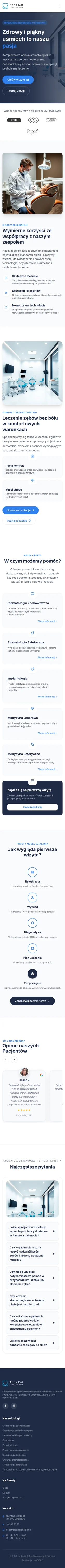 Dr Anna Kot — wersja mobilna