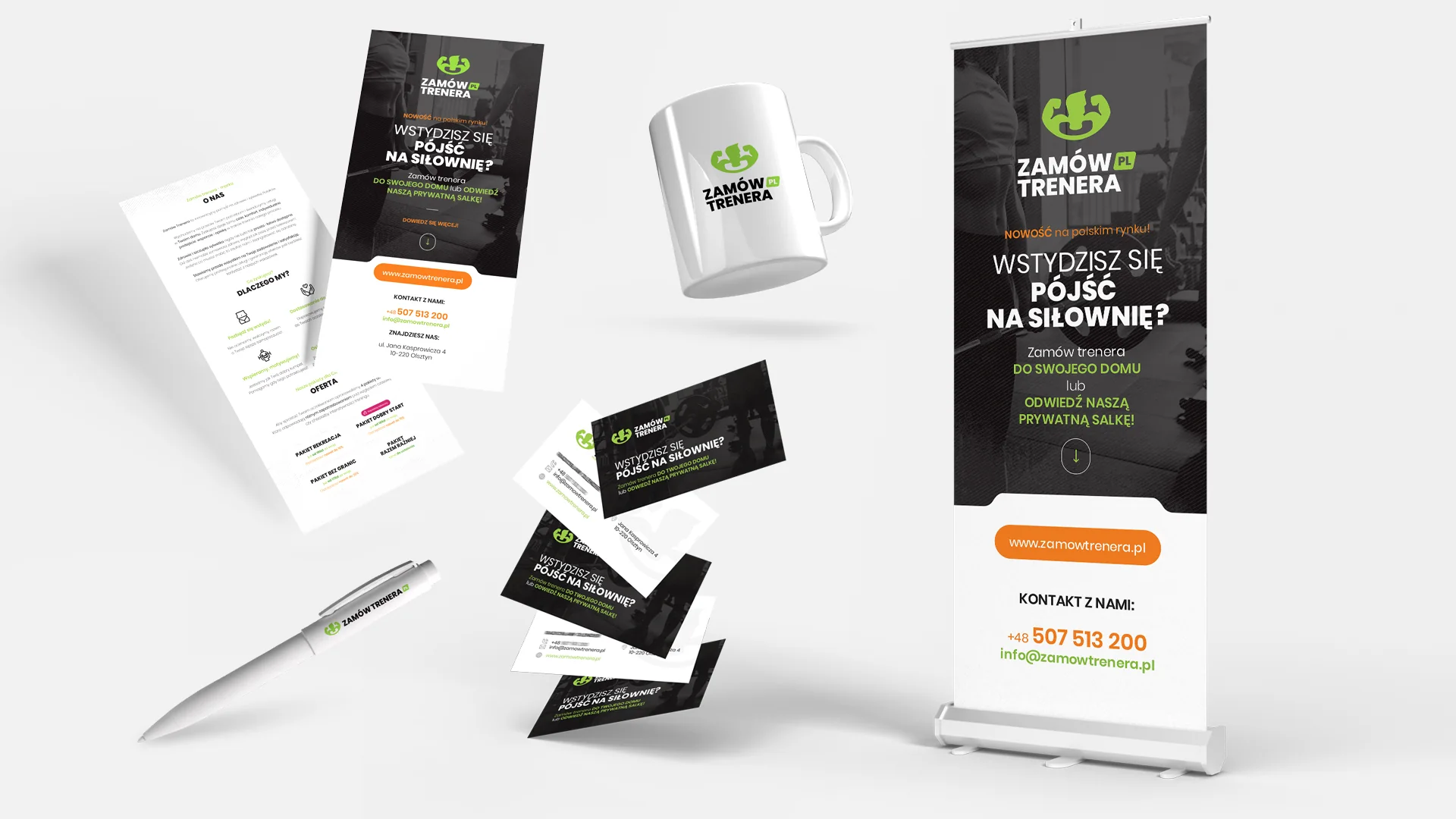 HODIE GARDEN — materiały brandingowe — podgląd projektu