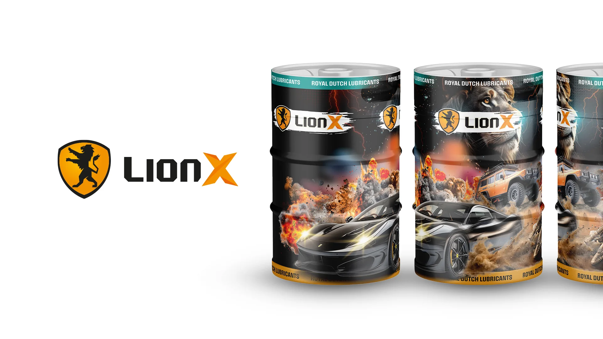 LionX — podgląd projektu
