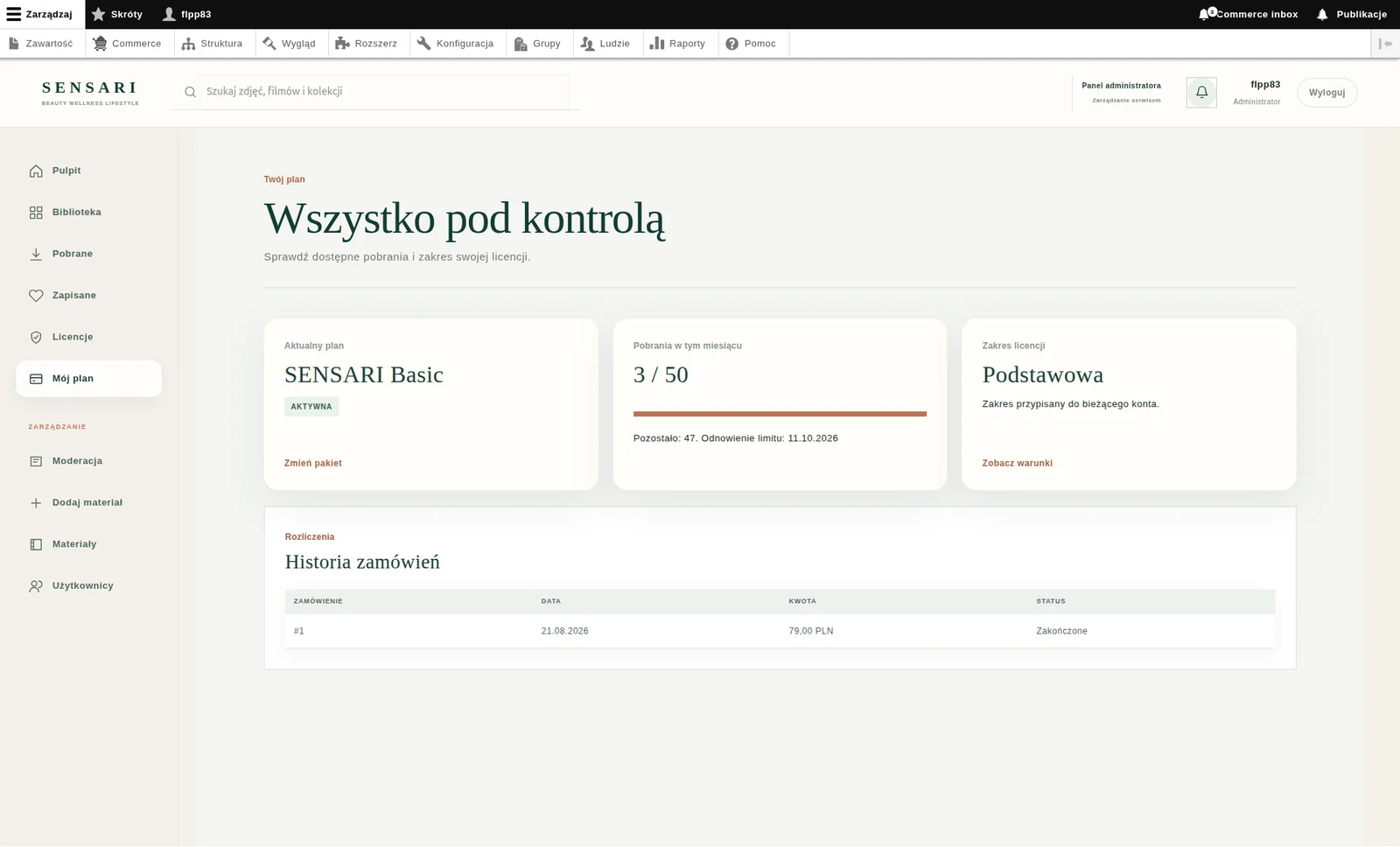 SENSARI — Subskrypcje